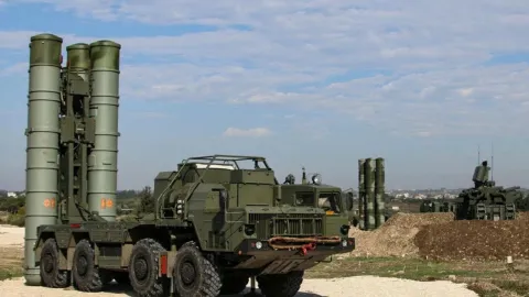 Türkiye'nin S-400 hava savunma sistemleri.