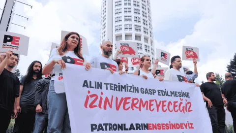 Panista işçileri hak gasplarına karşı direnişlerini sürdürüyor.