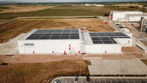 Nestlé Bursa fabrikası önü