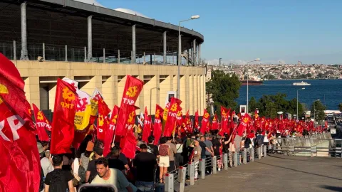 TKP Merkez Komite toplantısı sırasında çekilmiş bir fotoğraf.