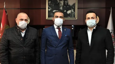 Ömer Elvaki'nin adı geçen Türkiye destekli organize sanayi bölgesinin bir görüntüsü.