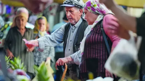 Emeklileri temsil eden bir görsel.