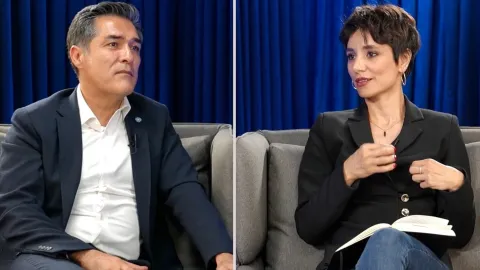 İYİ Parti Genel Başkan Yardımcısı Buğra Kavuncu konuşma yaparken