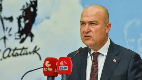 Murat Bakan'ın CHP'den istifasını duyurduğu açıklama.