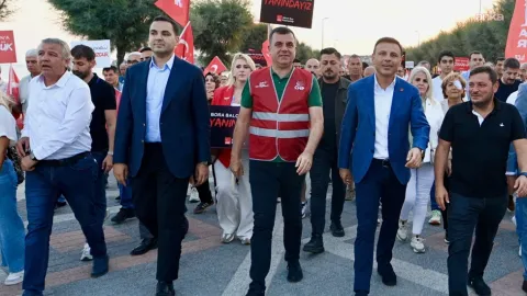 Silivri CHP İlçe Başkanı Doruk Bulut'un gözaltına alınmasını gösteren temsili görsel.