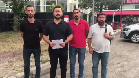 Eti Gümüş Madencilik işçileri, ödenmeyen maaşları ve tazminatları için eylem yapıyor.