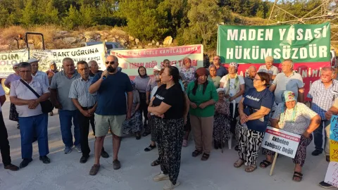 Akbelen'de üçüncü yıl protestosu: 'Patronların yasasını tanımıyoruz, tanımayacağız'