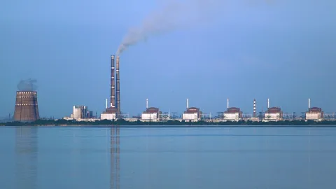 Rosatom duyurdu: Zaporijya Nükleer Santrali'ne İHA saldırısı
