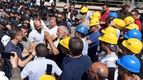 Abluka altında direniş sürüyor: Doruk Madencilik işçileri Ankara'da yine engellendi