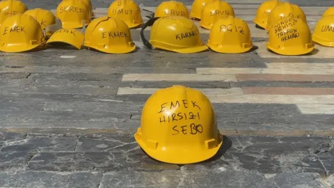 Madencilerin hak eylemi 6’ncı gününde: Başaran Aksu serbest bırakıldı