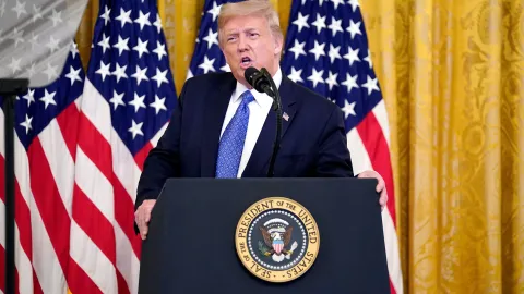 'Hürmüz'ü ABD toprağı ilan edeceğini' söylemişti: İran'dan Trump'a 'Blöfü bırak, güvenliğinden endişelen' yanıtı