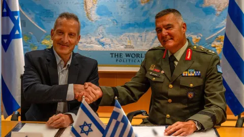 İsrail ve Yunanistan 3 Milyar Avrolık Hava Savunma Anlaşması İmzaladı