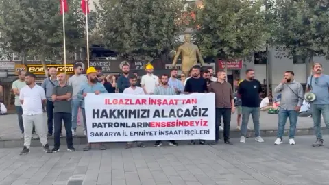 Direndiler, mücadele ettiler, patronu dize getirdiler: Sakarya’da inşaat işçileri kazandı