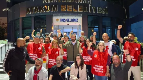 Atakum Belediyesi işçileri kazandı: 'Zafer işçi sınıfındır'