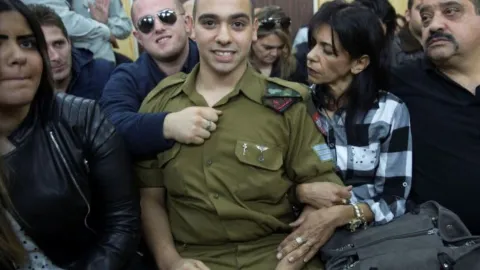 Israeli Soldier Pardoned for 2016 Killing of Palestinian in West Bank