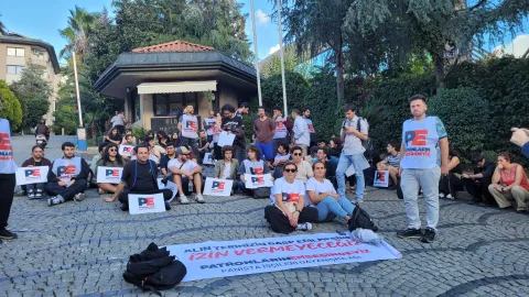 Panista işçileri patronundan alacaklarının ödenmesini istedi
