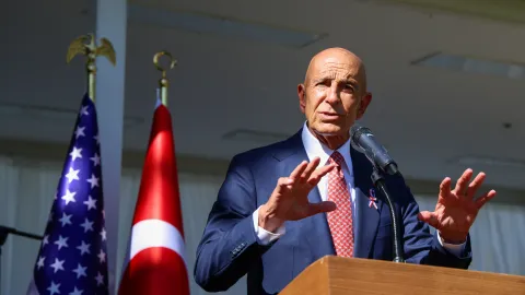 ABD Büyükelçisi Barrack: Trump, Türkiye ile ilişkileri daha ileri taşımak için çok hevesli