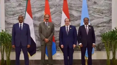 Horn of Africa tensions escalate as Egypt, Sudan, Eritrea, and Somalia form alliance against Ethiopia