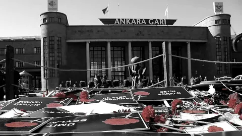 Ankara Garı Katliamı'nın 11. yılında hatıra anma etkinlikleri düzenlendi