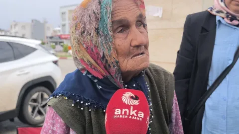 Osmaniye'de 85 yaşındaki kadının zorlu yaşam mücadelesi