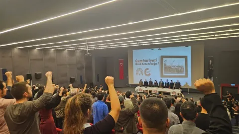 THTM’den Ankara'da Cumhuriyet buluşması: 'Cumhuriyeti mücadele ederek kazanacağız’