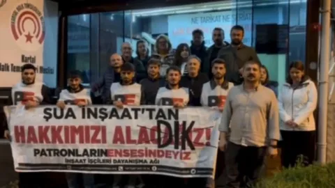 Şua İnşaat işçileri haklarını kazandı