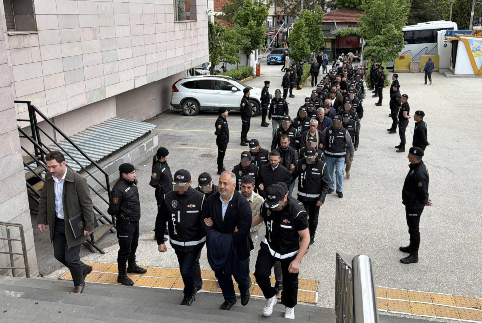 Adliye sürecinden kare