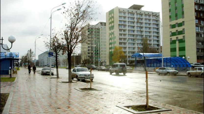 Улицы Грозного Фото