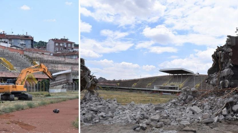 Millet Bahçesi yıkımı: Cebeci İnönü Stadyumu yıkılıyor | soL haber