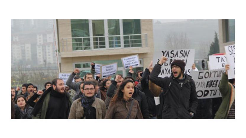 namik kemal universitesi nde buyuk ogrenci eylemi sol haber