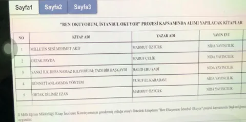 kitap listesi