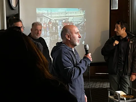 Sarkuysan işçisi