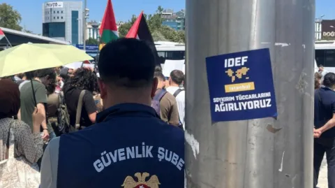 IDEF protesto