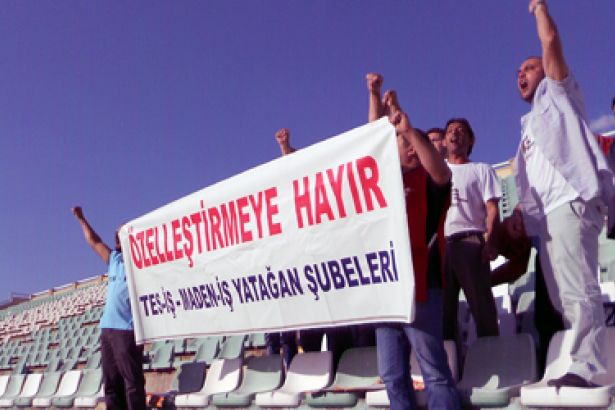 Yatagan Iscileri Ozellestirmeleri Protesto Etti Sol Haber Portali
